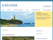 Tablet Screenshot of kirschnertravelmanila.com